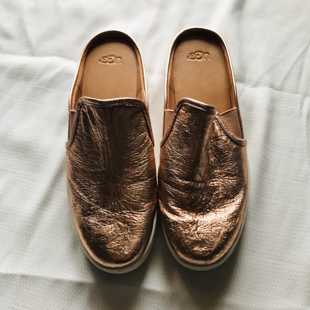 UGG Metallic Slip-On Shoes